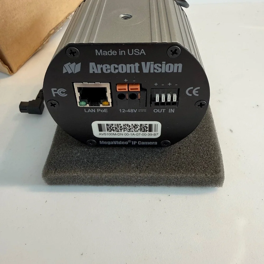 Arecont Vision AV5100M-DN MegaVideo IP Camera Tamron 5-50mm f/1.4 Lens PoE  USA‎